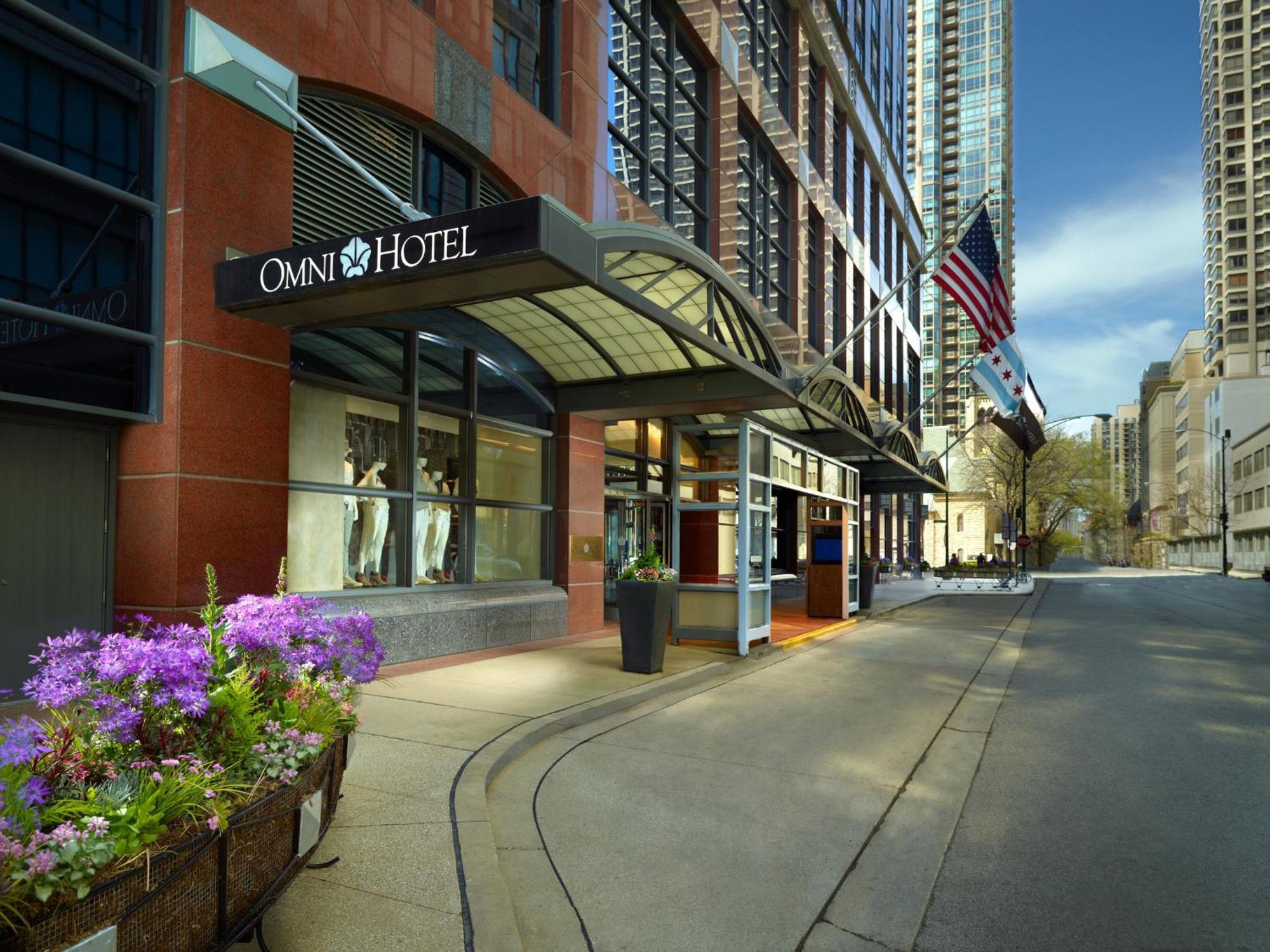 Omni Chicago Hotel Exterior foto